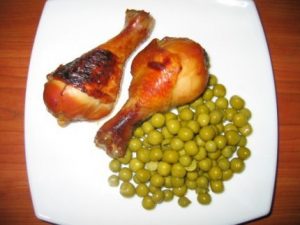 Рецепт: Курица, маринованная в соевом соусе