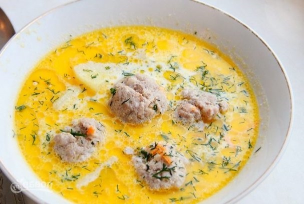 Рецепт с фото: Суп с фрикадельками