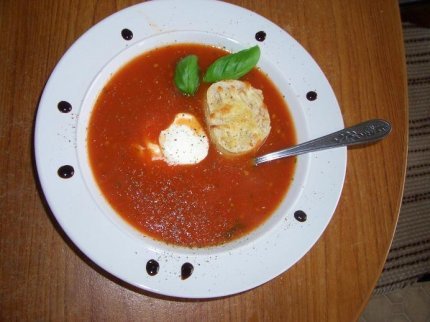 Рецепт с фото: Томатный суп. Суп из томатов.